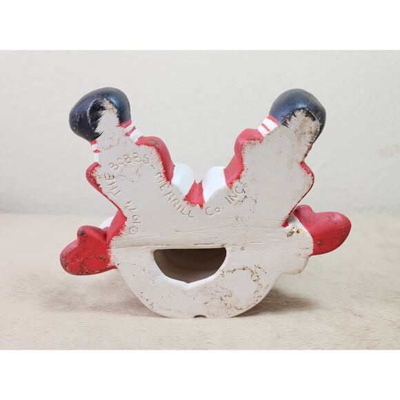 The Bobbs Merrill Co 1974 Raggedy Santa Christmas Figurine 5 1/2" Home Decor Vtg - Picture 13 of 16